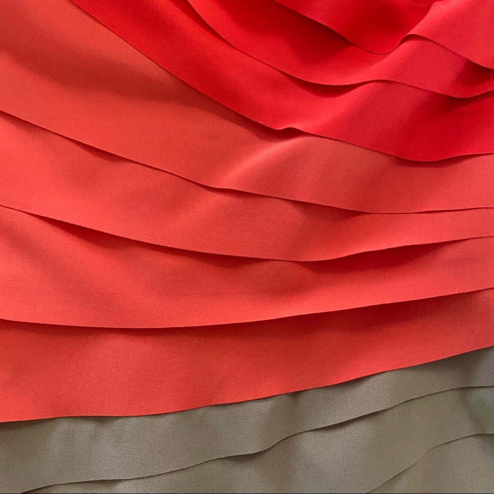 Ark & Co Layered Ombré Strapless Dress - Picture 2 of 6